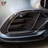 Передний бампер Mercedes GT50/GT53 AMG с карбоновой накладкой и рамкой вентиляционного отверстия противотуманной фары