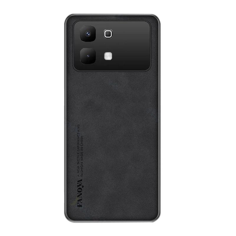Для infinix Note 60 Ultra Чехол Матовый Мягкий Винтажная Кожа Противоударный для infinix Note60 Ultra Задняя Крышка