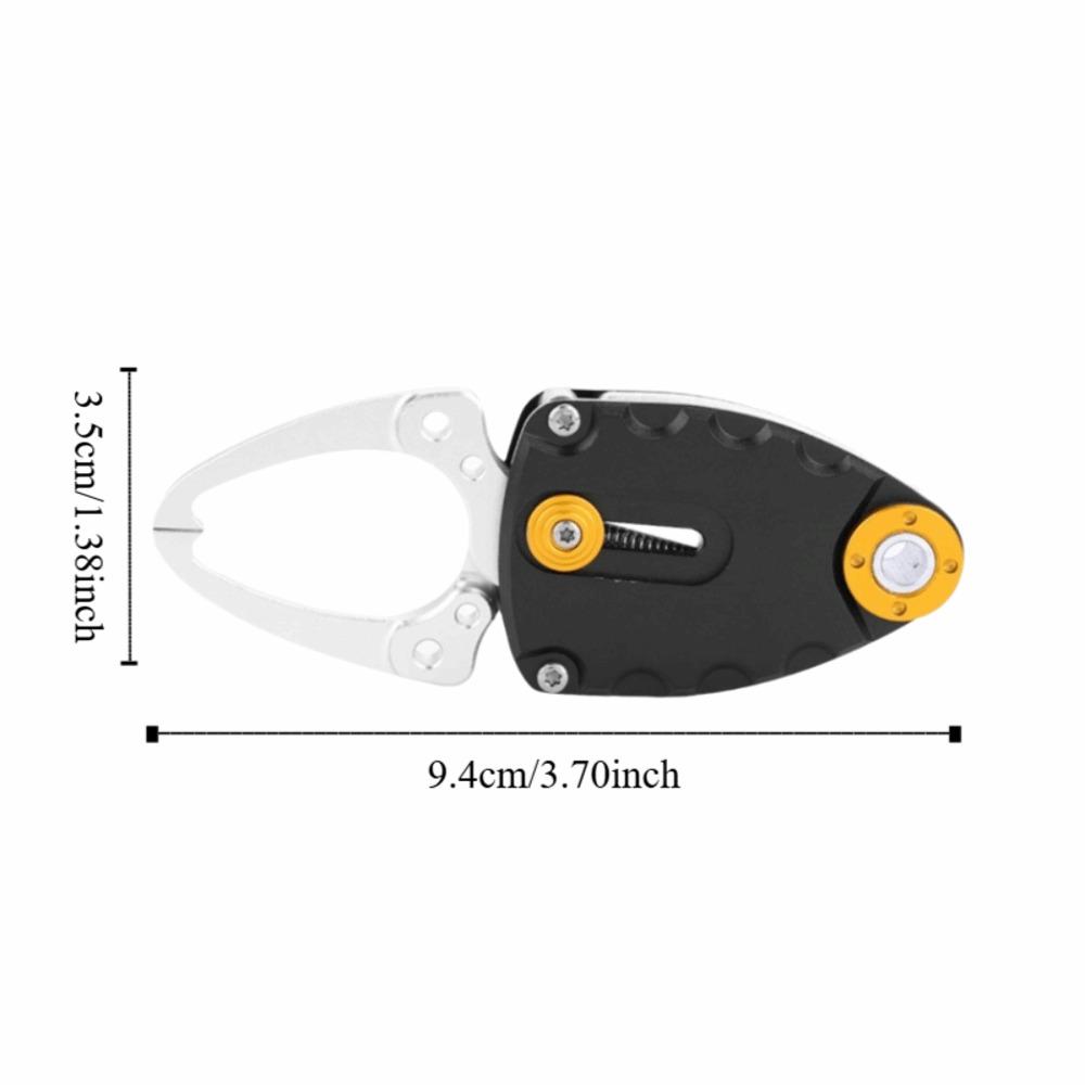 Lightweight Fish Controller Aluminum Alloy Fishing Gripper Durable Fish Grabber Bass Fishing