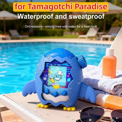 Силиконовый Защитный Чехол для Tamagotchi Paradise Игровые Аксессуары с Шнурком Обложка-Кожура Рукав Устойчивый к Падениям Защита от Царапин