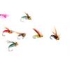40pcs Simulation Fly Shape Fishing Hooks With Box Fast Sinking Artificial Insect Fishing Tackle