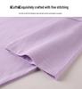 Boys' Summer Korean Style Solid Color Drop Shoulder T-Shirt, Loose Fit, Half Sleeve