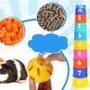 Игрушка-кролик, интерактивные штабелируемые чашки, игрушка-кролик, маленький кролик, скрывающая еду, игрушка-хомяк, шарик для кормления для маленького питомца