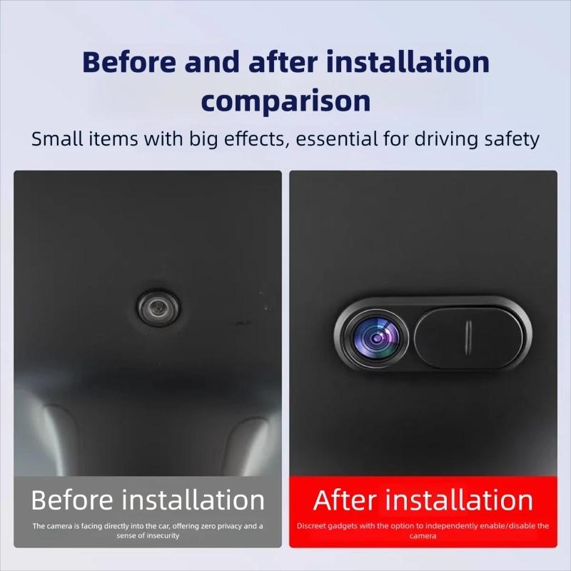 For Tesla Model 3/Y/Y Long Range Facelift Car Camera Privacy Cover Anti-Peep Modification Accessories
