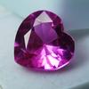 Natural Sapphire Pink Heart Cut 7 Carat   Loose Gemstone Ring Size Gem