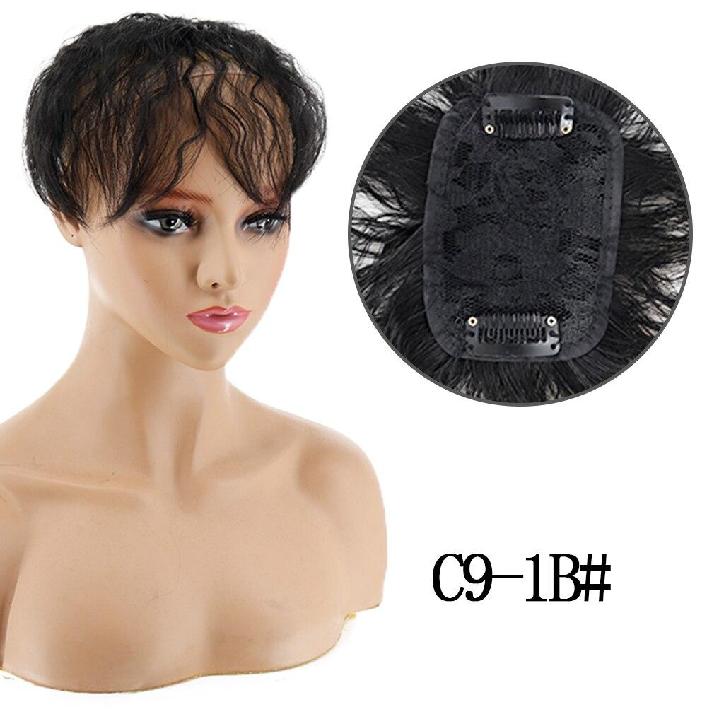 MERISIHAIR Женские 3D воздушные наращивания волос, искусственная бахрома, натуральный парик, клипса на шиньон, светло-коричневые, высокотемпературные парики, повседневная одежда