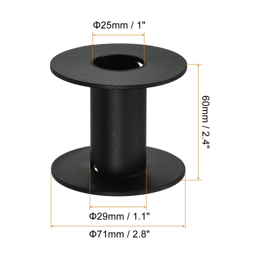 10/20/50pcs Floss Bobbins Plastic Empty Thread Spools Wire Weaving Bobbin Chain Tape for Sewing Embroidery 2.2 Inch To 3.5 Inch