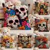Аниме День Мёртвых Наволочка Комфорт Диван Кровать Шелковистая Элегантная Невидимая Молния На Заказ Декоративная Наволочка для Подушки