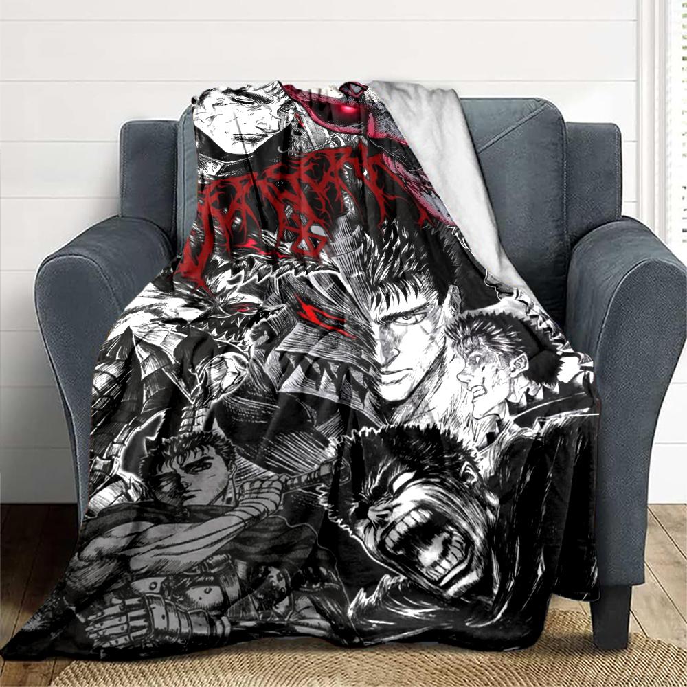 1Pc Vampire Horror Collage Blanket Soft And Comfortable Casual Warm Camping Travel Christmas Halloween Xmas Gift M924229
