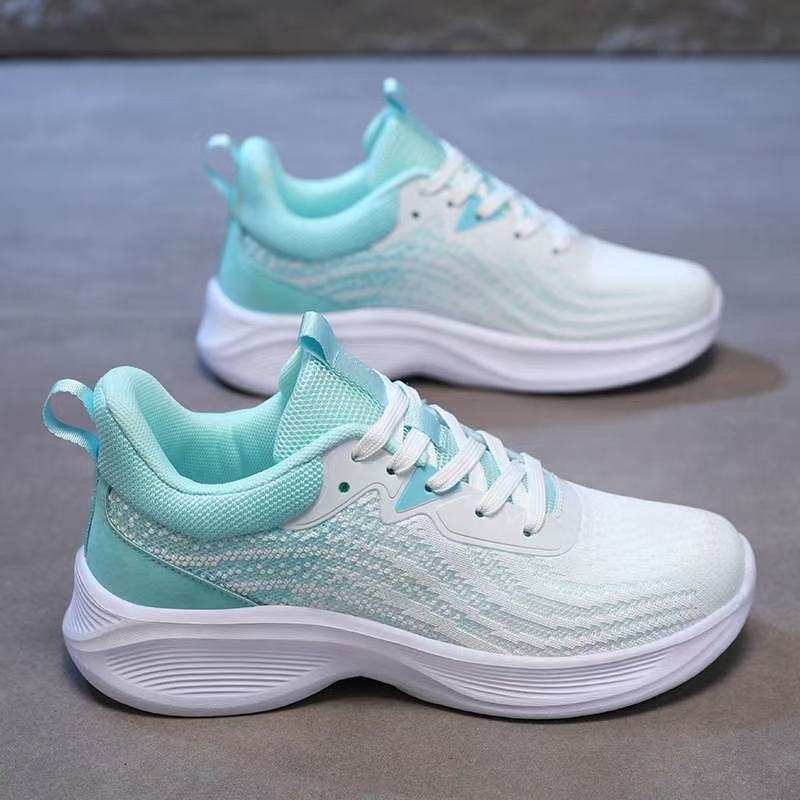 Running Shoes Skipping Rope Sports Shoes Women's Soft-soled High-elastic Mesh Casual Versatile Lightweight Running Shoes
