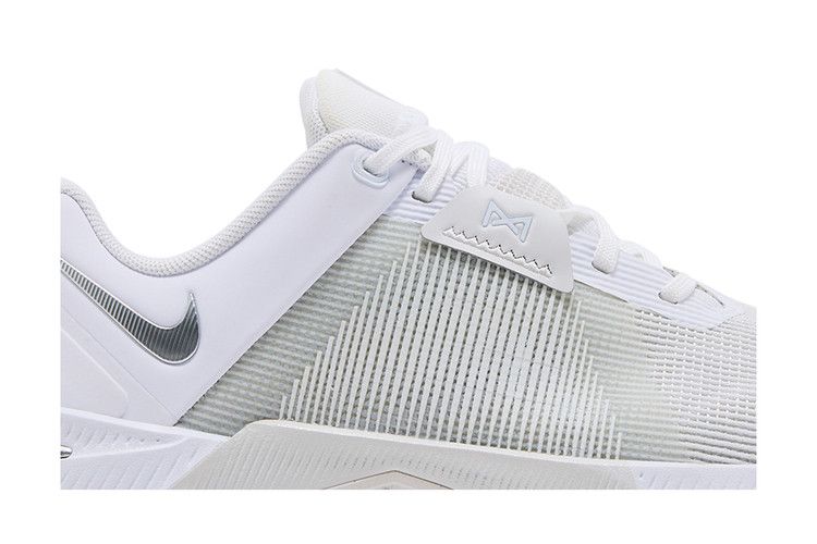 Женские кроссовки Nike Metcon 10 Белый Платиновый Оттенок (Женский) Белый/Платиновый оттенок/Волчий серый/Металлик серебристый