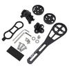 Handlebar Out Front Bike Cycling Computer Mount Extended Road Bike Computer Mount Adjustable Angle Aluminum Alloy