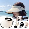 Sunscreen Top Empty Cap UV Protection Visors Summer Sun Hat