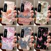 Phone Case For Meizu Pro 7 Case For Meizu Pro 7 Plus Capa Coque Flower Butterfly Thin Covers Transparent Soft Silicone TPU Cover