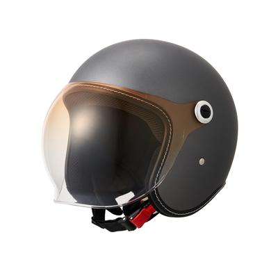 Мотоциклетный шлем Marushin MCJ6 BUBBLE RIDER MEN, реактивный шлем, плоский, цвет оружейная металлик, размер L, продукт 05301052 (56-57см) Число