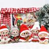 Labubu Doll Clothes: One-Third Baby Christmas Reindeer Snowman Cape, New Year Sit Sit Party Outfit.