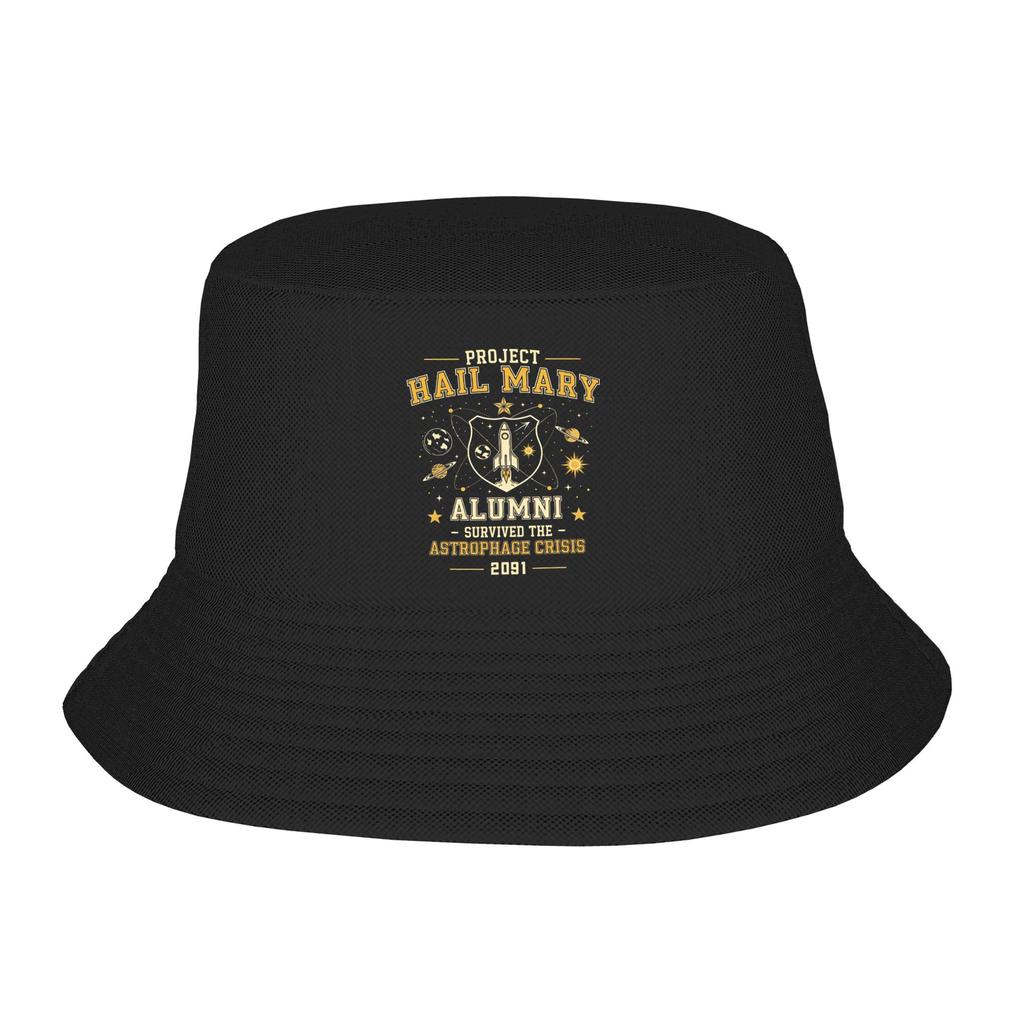 Unisex Women Project Hail Mary  Bucket Hat  Personality FisherUnisex Hats Summer Funny Vacation Caps Outdoor Design Sunscreen Hat