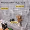 Open Wire Grid hanging basket Strong Load Bearing Hanging Storage Rack  Grid Panel Accessories