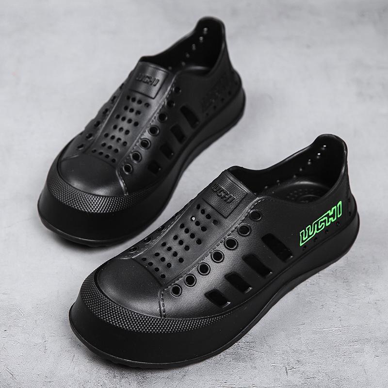 2024 Мужская и женская дышащая обувь, новые лоферы, универсальная модная пляжная обувь, уличная обувь