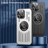 Чехол для ароматерапии с рассеиванием тепла для iphone 15 14 13 12 11 Pro Max, магнитный противоударный металлический чехол для Huawei Mate 60 P60 P50 P40 Pro, чехол для камеры