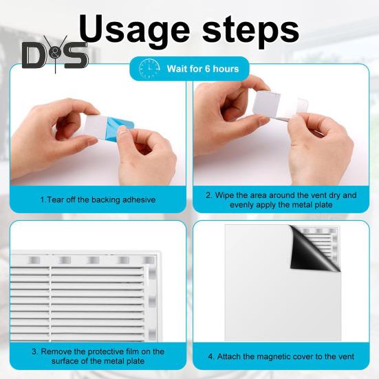 12/24 шт. Самоклеящиеся металлические пластины для магнитных креплений, прочные прямоугольные липкие металлические сменные полоски с самоклеящейся основой для магнитов