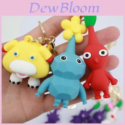 Брелок Pikmin 4 ПВХ Мультяшный Коллекционный Подарок Для Детей И Фанатов