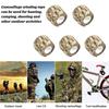 5Pcs Camouflage Tapes Water-Resistant Compact Size Portable Widely Used Strong Adhesive Tapes Hunting Camping Gear