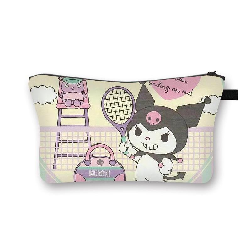 Лето 2023 Новый Стиль Sanrio Милый Сладкая Девочка Косметичка Мультяшная Студенческая Сумка для Хранения Оптом
