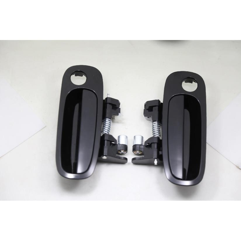 BLACK EXTERIOR  Door Handle for FOR TOYOTA Corolla 1998 1999 2000 2001 2002  OUT: FR:69210-02040/ 30/1228