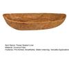 Trough Coco Liners for Planters Hanging Basket Coconut Fiber Liner Flower Basket Liner for Wall Planters Window Boxes Balcony