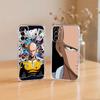Anime O-One Punch Man Phone Case Transparent Silicone Soft For SamsungA10,12,20,21S,30,31,40,50,51,52,70,71
