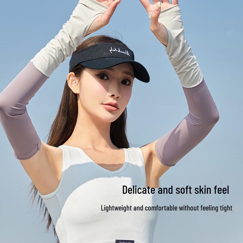 JIAOXIU Women's Fashion Lace Sun Protection Arm Sleeves
