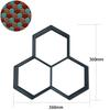 6 Types Garden Walk Pavement Concrete Mould DIY Manually Paving Cement Brick Stone Road Concrete Molds For Home Yard Garden