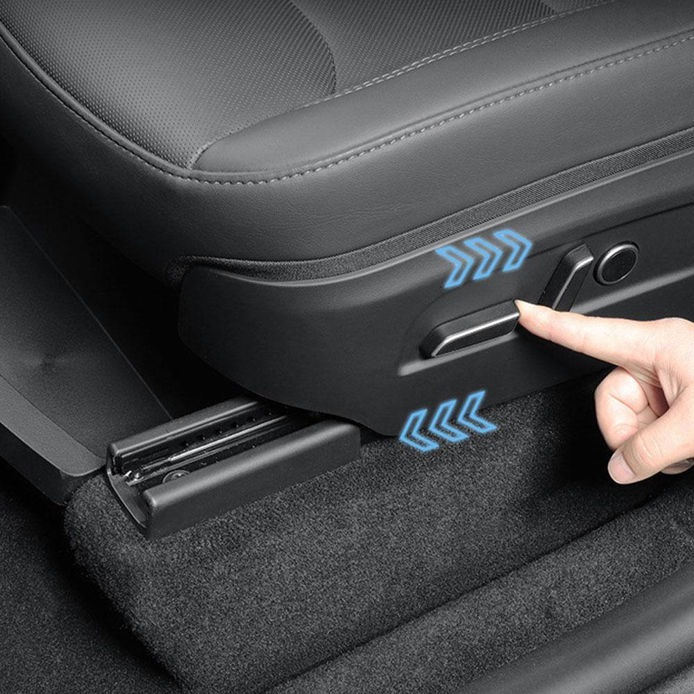 1pc Car TPE Underseat Drawer Organizer Under Seat Storage Box Seat Tray Trash Can for Tesla New Model Y 2025 Juniper Launch