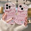 Phone case: 2D flat design suitable for iPhone 18 17 16 15 14 13 Pro protective case, a bunch of little pigs, perfect Christmas and Halloween holiday 