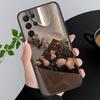 Phone Case For Samsung A17 A55 A16 A56 A35 A15 A53 A54 A33 A34 A25 A05S A52 A52S A07 A26 A06 Flower Cats