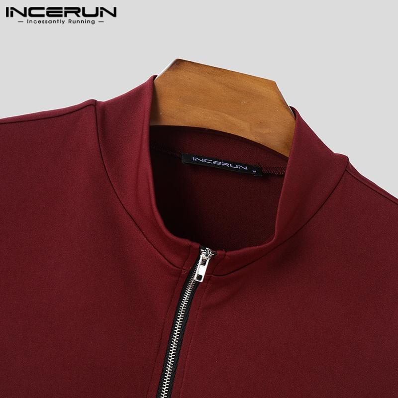 INCERUN Летние мужские повседневные облегающие майки без рукавов с вышивкой футболки