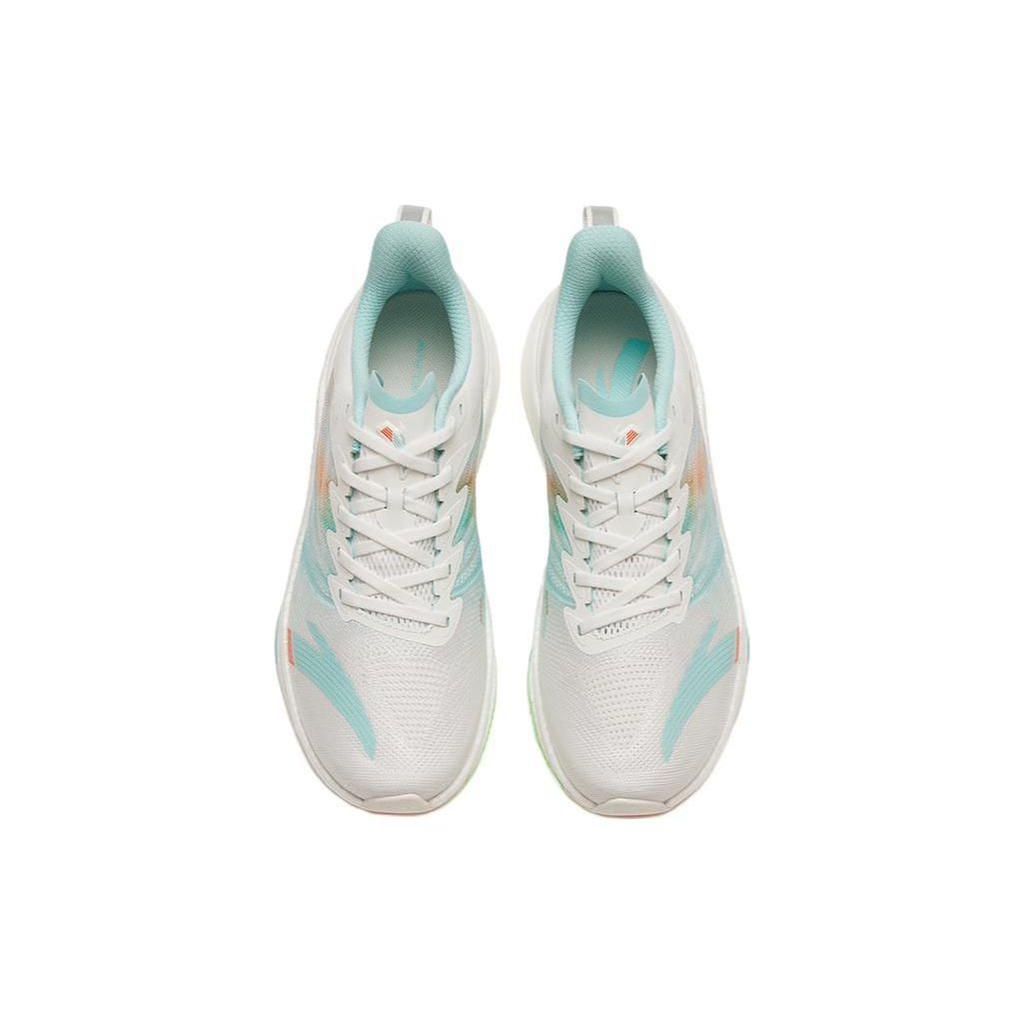 Anta Mach 3.0 Professional Racing Slip Non-Slip Durable Low Top Running Shoes Men sneakers White Blue Orange 112325583-4