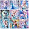 Princess Elsa Anna Diamond Painting New Full Diamond Frozen Series Bedroom Decoration Diamond Embroidery Material Pack