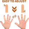 20 шт. напальчников, силиконовые протекторы для кончиков пальцев при трещинах пальцев, ранах