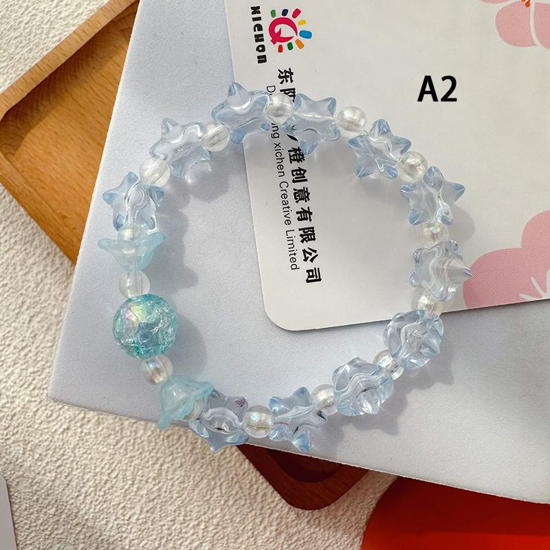 Ins браслет из бисера ручной работы милый мягкий милый студентка ручная строка
