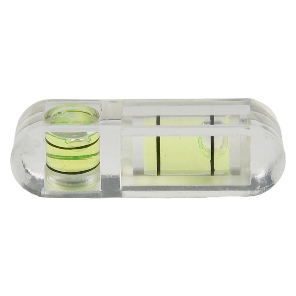 T type Level Bubble Leveler 2Pcs High Accuracy PanTilt Level for Office Desktops Furniture Placement and More