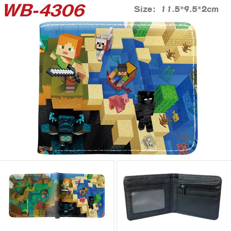 ROBLOX Game Peripheral Wallet Cartoon Print Short Fold Card Holder Unisex Coin Purse Leather 1pcs
