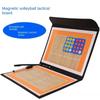 Magnetic Writable Volleyball Coaching Clipboard-Portable Foldable Tactical Board Ideal Strategy Tool for Training & Competition