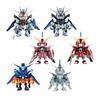 [BANDAI] QMSV mini STRIKE FREEDOM GUNDAM & INFINITE JUSTICE GUNDAM (1 BOX of 8) Recommended Age: 15 