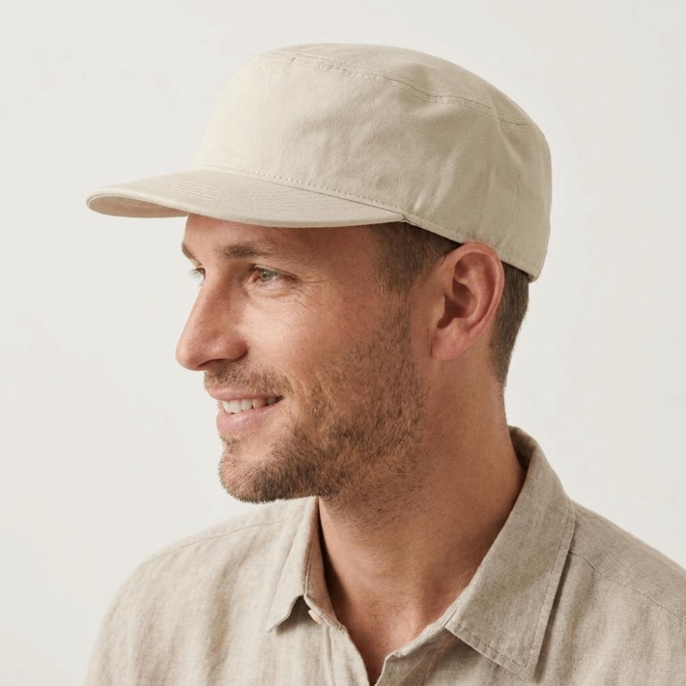 Solid Color Flat Top Hat Flat Brim Baseball Cap Versatile Peaked Cap Women