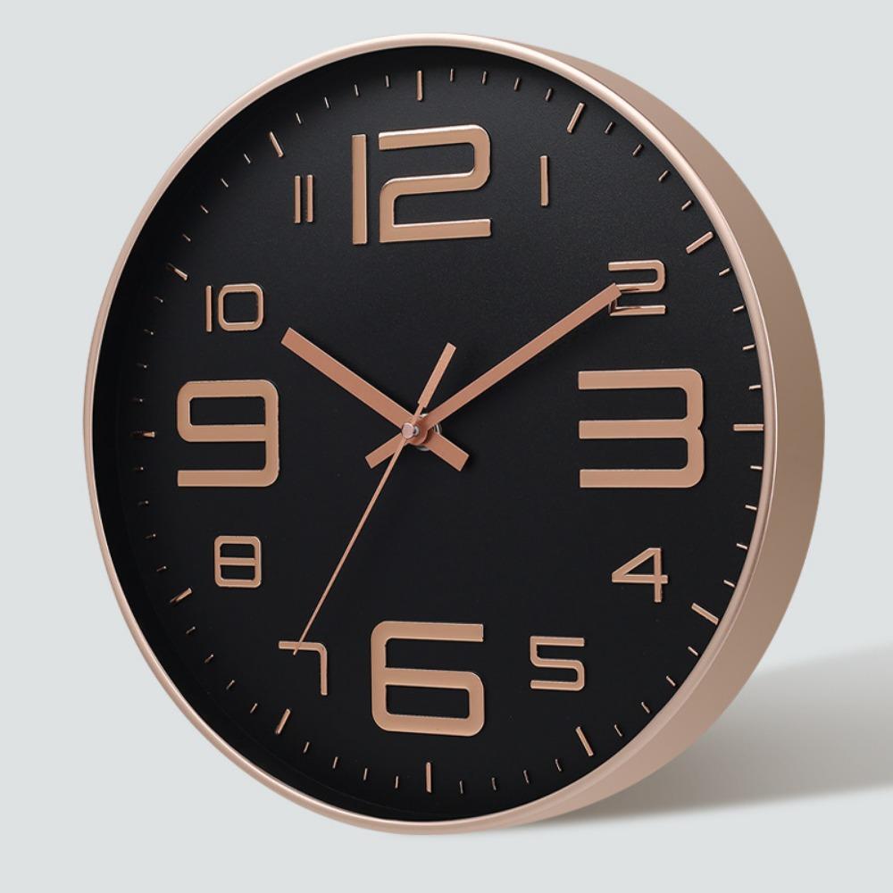 Бесшумные настенные часы в скандинавском стиле, уникальные настенные часы, персонализированные цифровые часы, бытовые