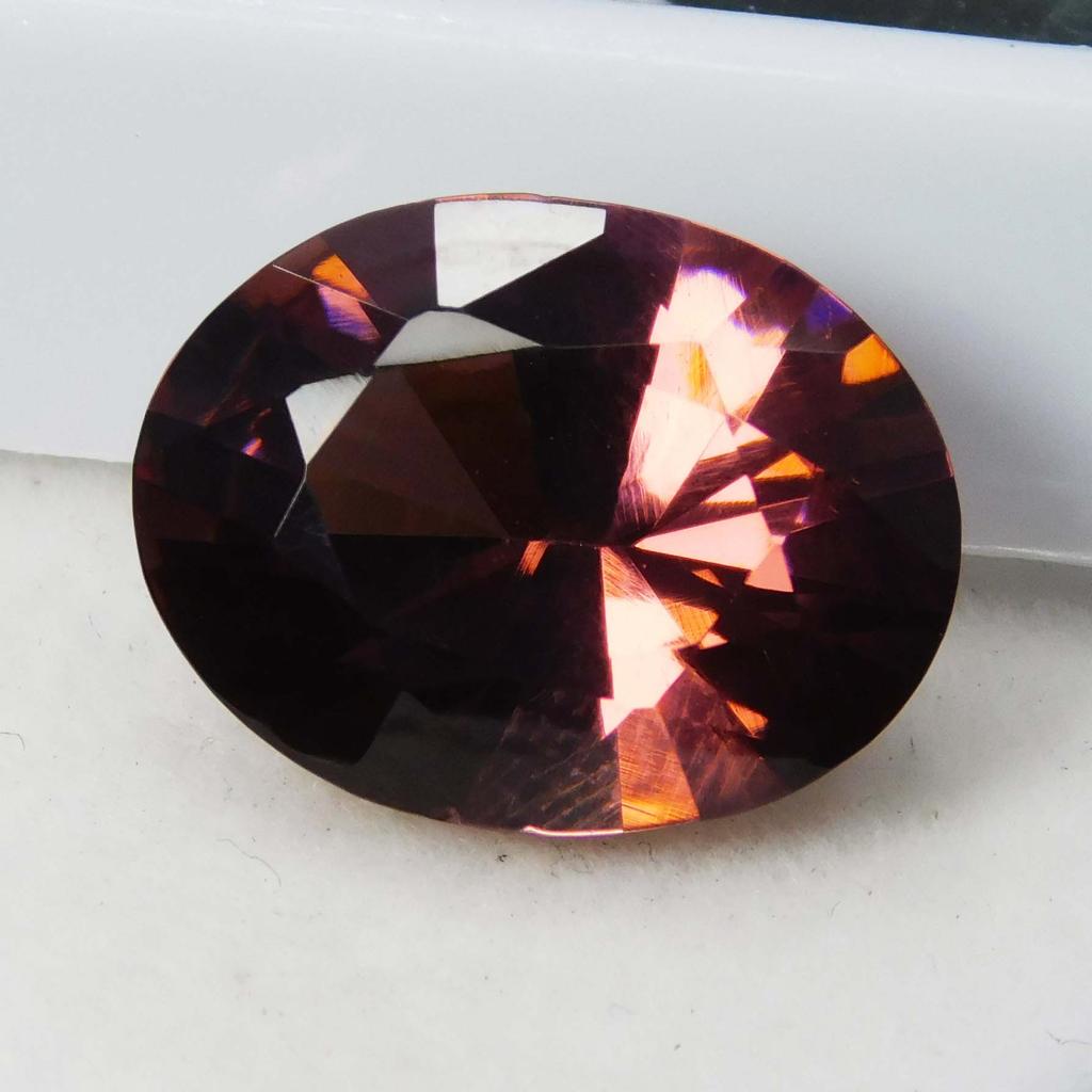 Certified Natural Padparadscha Sapphire 10.40 Ct Oval Beautiful Loose Gemstone
