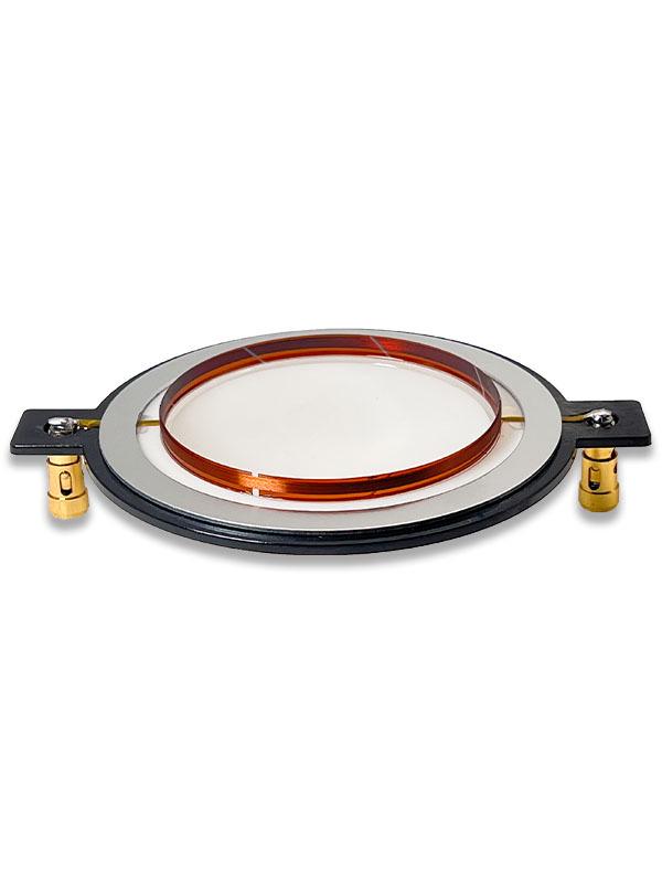 75 Core Tweeter Diaphragm with 74.5mm Voice Coil, Polymer Round & Flat Wire, Stage Speaker Accessory