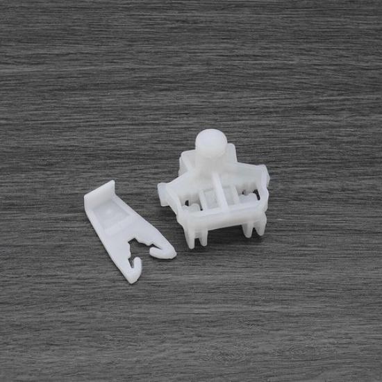 Car Front Door Glass Regulator Fixing Kit Clips For Renault Clio II 2001- 2005